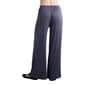 Womens 24/7 Comfort Apparel Elastic Waist Flare Leg Palazzo Pants - image 2