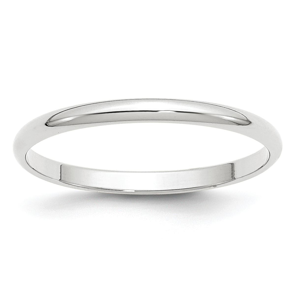 Endless Affection(tm) 10kt. White Gold 2mm Wedding Band