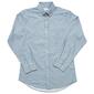 Mens Christian Aujard Fitted Plaid Dress Shirt - Blue/Grey - image 1