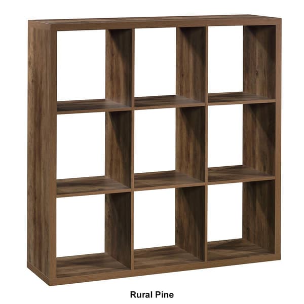 Sauder 9-Cube Organizer Bookcase