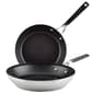 KitchenAid(R) 2pc. Stainless Steel Nonstick Frying Pan Set - image 1