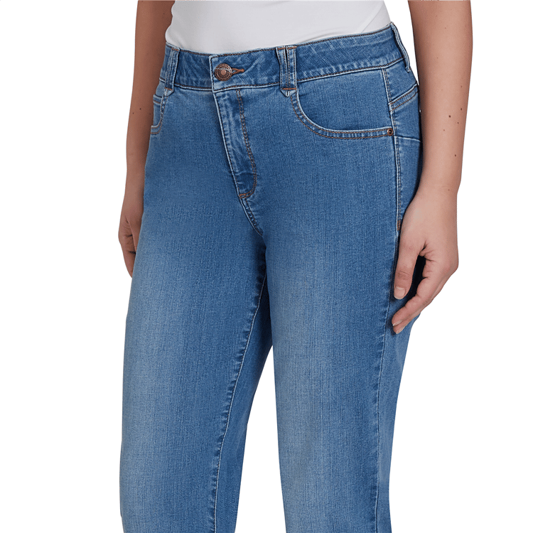 Womens Ruby Rd. Key Items Premium Stretch Straight Leg Jeans