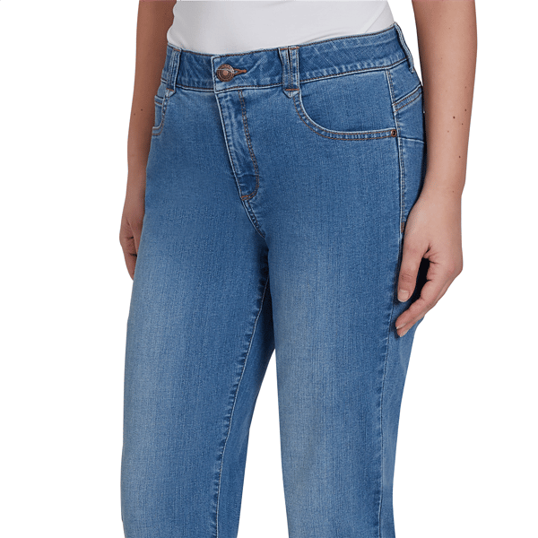 Womens Ruby Rd. Key Items Premium Stretch Straight Leg Jeans