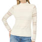 Womens Cece Long Sleeve Fitted Lace Turtleneck Top - image 1