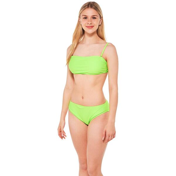 Juniors YMI 2pc. Dreamy Bandeau Bikini Swim Set - image 