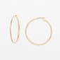 Napier Gold-Tone Extra Large Hoop Earrings - image 1