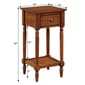 Convenience Concepts French Country Khloe 1 Drawer Accent Table - image 7