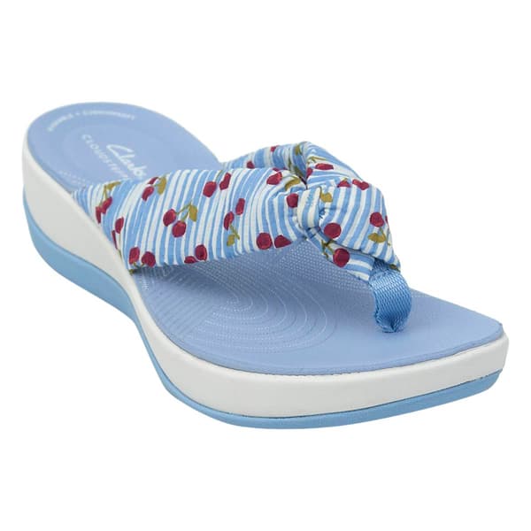 Womens Clarks(R) Arla Glison Flip Flop Sandals - image 
