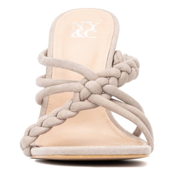 Womens New York & Company Dalia Slide Sandals