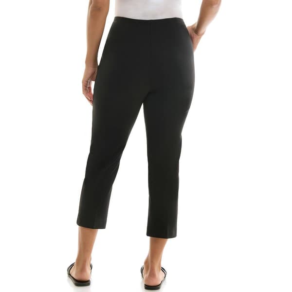 Womens Zac & Rachel Solid Capris with Hardware