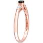 Diamond Classics&#8482; 10kt. Rose Gold 1/4ct. Diamond Engagement Ring - image 2