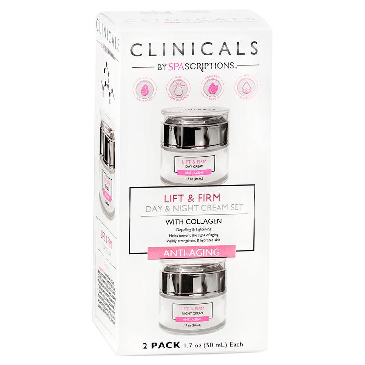 Clinicals by Spascriptions Lift & Firm Day & Night Cream Set
