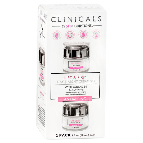 Clinicals by Spascriptions Lift & Firm Day & Night Cream Set - image 