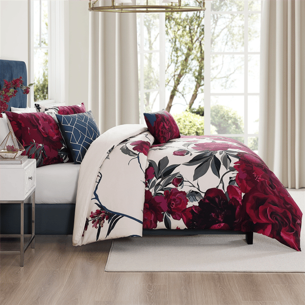 Bebejan Zinnia 3pc. Reversible Comforter Set