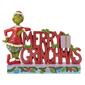 Jim Shore Grinch Merry Grinchmas Word Christmas Figurine - image 1