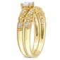Diamond Classics™ Gold 1/2ctw. Diamond Swirl Bridal Ring Set - image 4