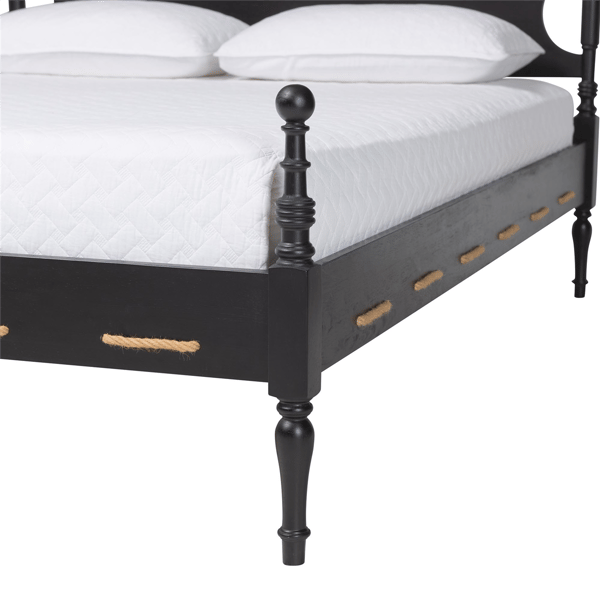 Baxton Studio Gaetano Platform Queen Bed