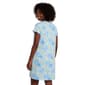 Plus Size Charmour Ruffled Short Sleeve Butterfly Nightshirt - image 3