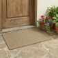 HomeRoots Tan Stain Resistant Indoor Outdoor Accent Rug - image 1