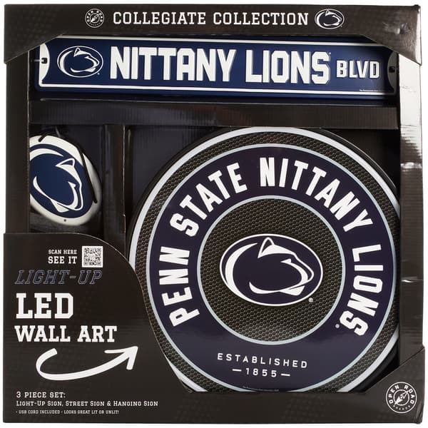 Open Road Penn State LED Decor Gift Set - image 