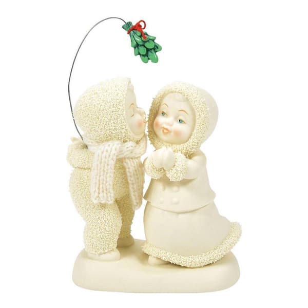 Department 56 Snowbabies Mistletoe Kisses - image 