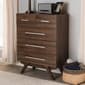 Baxton Studio Auburn 5 Drawer Dresser - image 1