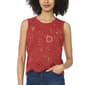 Womens Cece Sleeveless Scallop Edge Open Knit Sweater - image 1