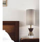 HomeRoots 23in. Brass Metal and Wood Table Lamp - image 3