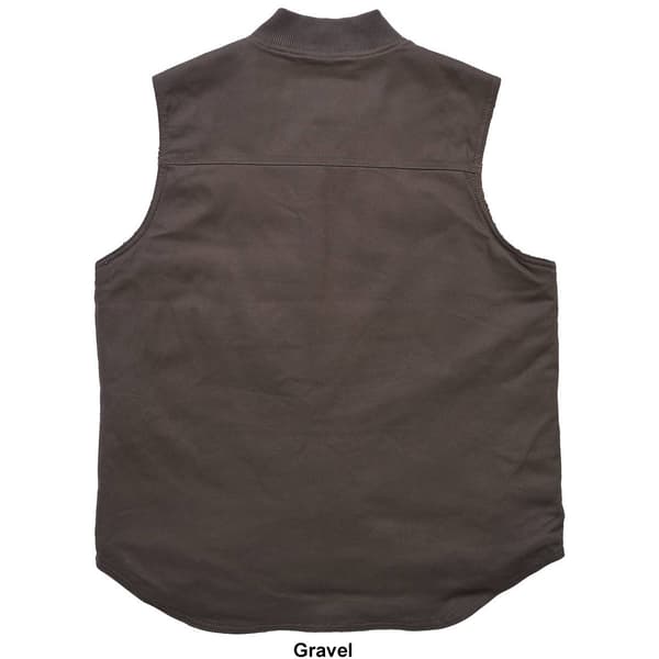 Mens Bass Creek Outfitters&#174; Duck Canvas Sherpa-Lined Vest