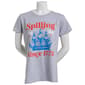 Womens Home of the Brave Spilling the Tea Short Sleeve Tee - image 2