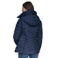 Womens DKNY Stretch Puffer Jacket - image 2