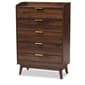 Baxton Studio Lena 5 Drawer Wooden Chest - image 2