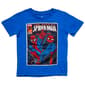Boys (4-7) Marvel Spider-Man Comic Book Tee - Blue - image 1