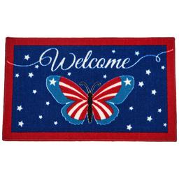 Nourison Welcome Butterfly Accent Rug
