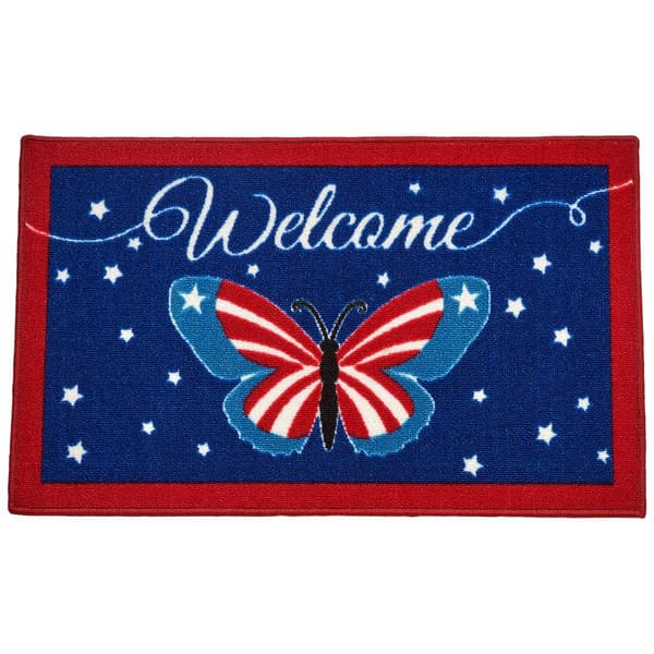 Nourison Welcome Butterfly Accent Rug - image 