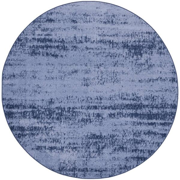 Nourison Essentials Abstract Indoor/Outdoor Round Rug - image 