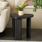 9th & Pike® Modern Black Wood Accent Table - image 2