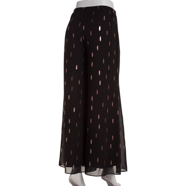 Plus Size MSK Foil Dot Palazzo Pants