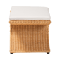 bali & pari Reya Natural Rattan Footstool - image 3