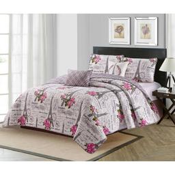Harper Lane Vintage Paris 5pc. Quilt Set