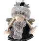 Northlight Plush Winter Angel Girl Hanging Christmas Ornament - image 5