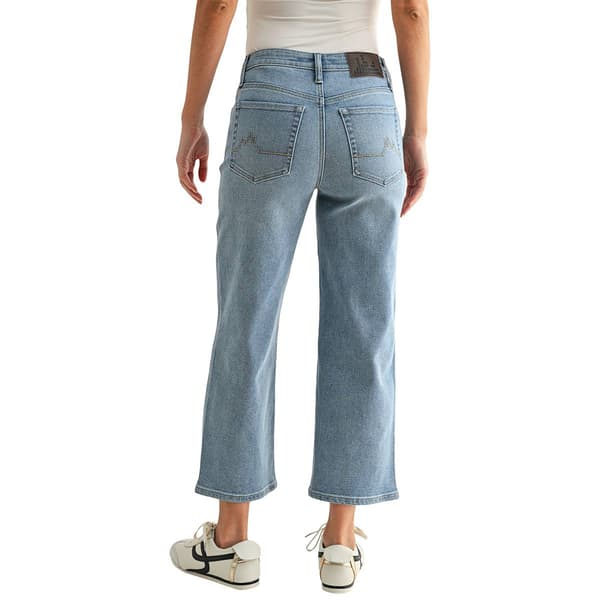 Womens CITY BLUES Dover Cropped Straight Leg Jeans