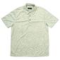 Mens Visitor Sage Abstract Pique Polo - image 1