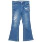 Girls &#40;4-6x&#41; Wallflower&#40;R&#41; Girl Heart Embroidered Flare Denim Jeans - image 1