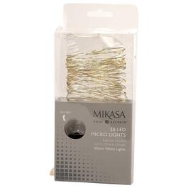 Mikasa 16ft. 50 Light Soft White LED Micro String Lights
