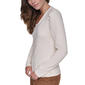 Womens DKNY Jeans Long Puff Sleeve Studded Sweater - image 3