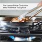KitchenAid&#174; 2pc. 5-Ply Clad Stainless Steel Frying Pan Set - image 5