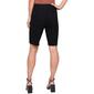 Womens Royalty Vintage 1 Button Fray Hem Bermuda Shorts - image 3