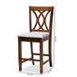 Baxton Studio Reneau 2 Piece Wood Pub Chair Set - image 8