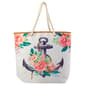 Renshun Anchor Floral Beach Tote - image 4